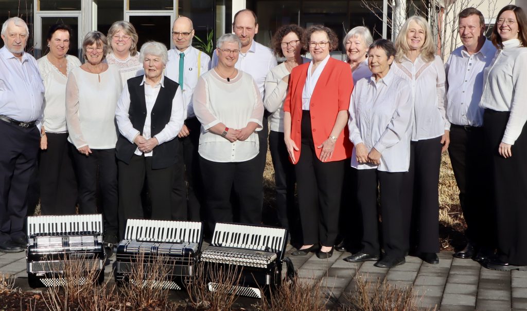 Foto des Akkordeon-Orchesters Mückenberger Quintenz 3